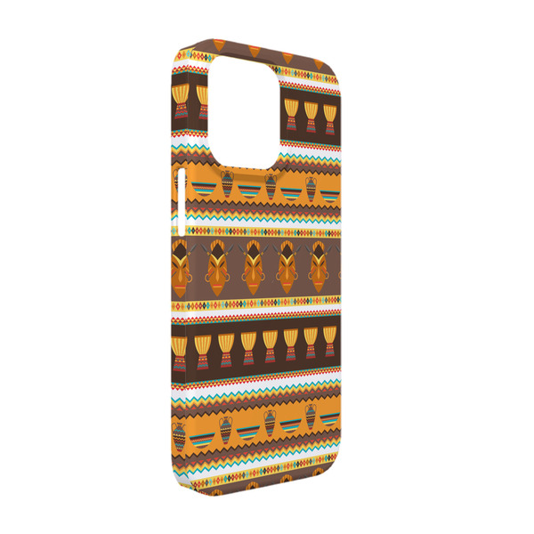 Custom African Masks iPhone Case - Plastic - iPhone 13 Pro