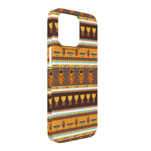 Custom African Masks iPhone Case - Plastic - iPhone 13 Pro Max