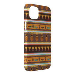 African Masks iPhone Case - Plastic - iPhone 14 Plus