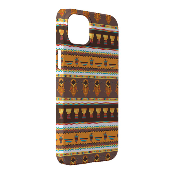 Custom African Masks iPhone Case - Plastic - iPhone 14 Plus