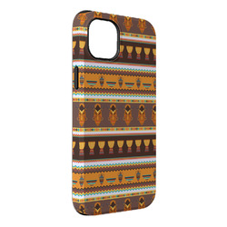 African Masks iPhone Case - Rubber Lined - iPhone 14 Pro Max