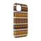 African Masks iPhone 14 Tough Case - Angle