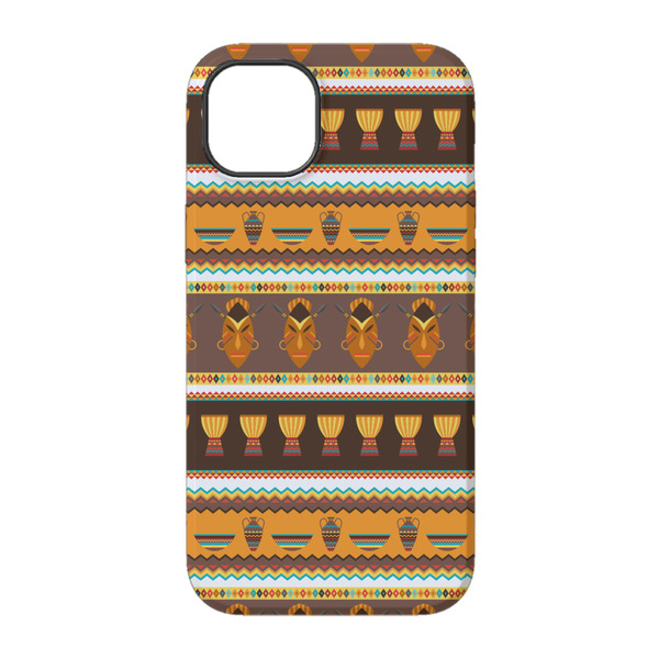 African Masks iPhone 14 Tough Case - Back