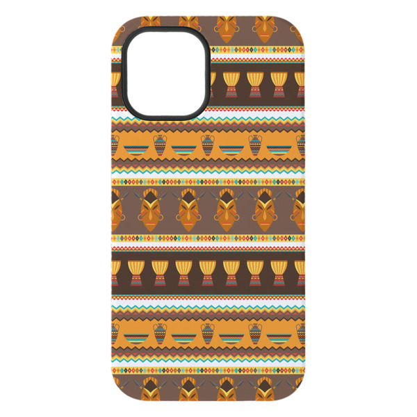 African Masks iPhone 15 Plus Tough Case - Back
