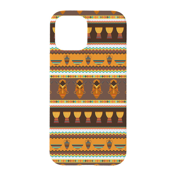 African Masks iPhone 15 Pro Case - Back