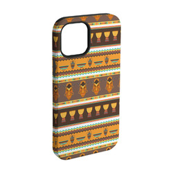 African Masks iPhone Case - Rubber Lined - iPhone 15 Pro