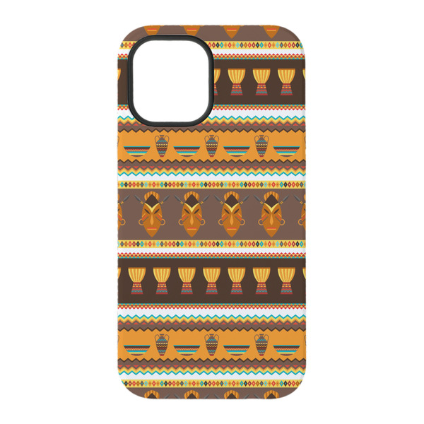 African Masks iPhone 15 Tough Case - Back