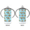 Mosaic Fish 12 oz Stainless Steel Sippy Cups - APPROVAL
