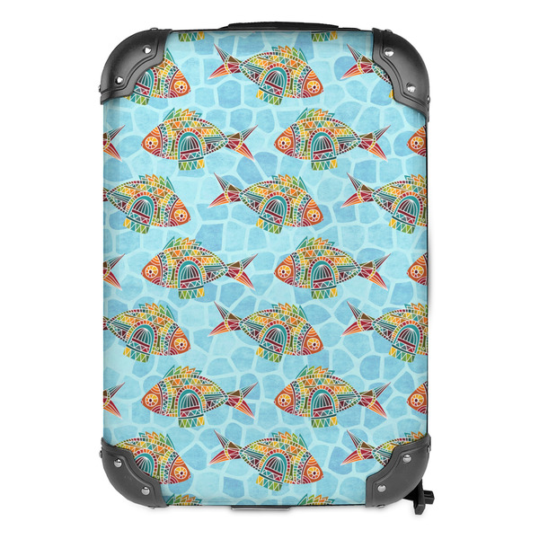 Mosaic Fish 13" Hard Shell Backpacks - FRONT