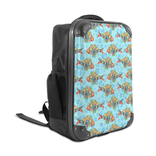 Mosaic Fish 15" Backpack - ANGLE VIEW