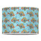 Mosaic Fish 16" Drum Lampshade - FRONT (Poly Film)