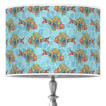 Mosaic Fish Drum Lamp Shade