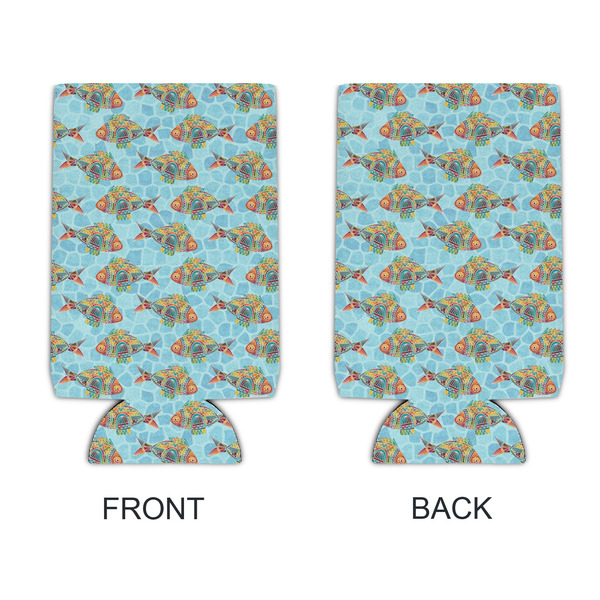 Mosaic Fish 16oz Can Sleeve - APPROVAL