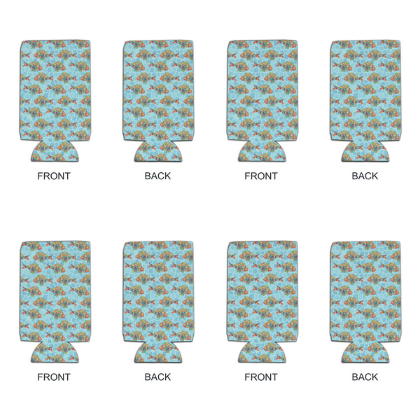 Mosaic Fish 16oz Can Sleeve - Set of 4 - APPROVAL