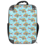 Mosaic Fish Hard Shell Backpack