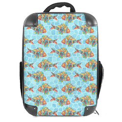 Mosaic Fish Hard Shell Backpack