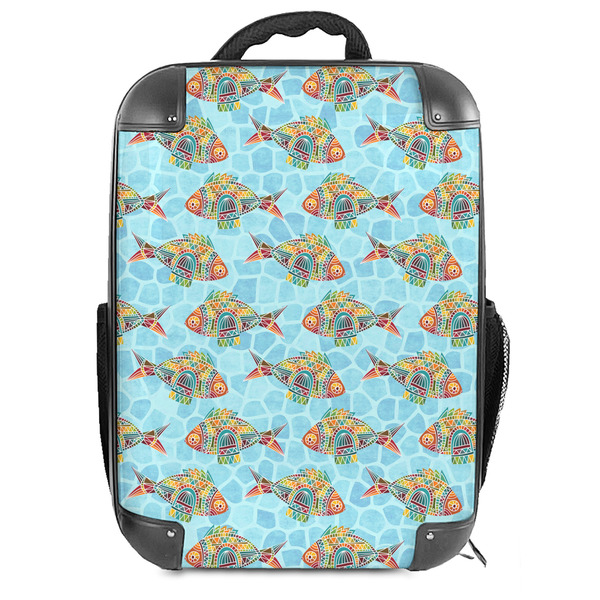 Custom Mosaic Fish 18" Hard Shell Backpack