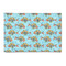 Mosaic Fish 2' x 3' Indoor Area Rug