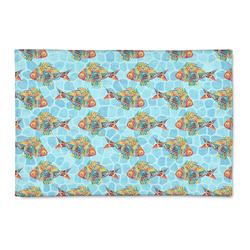 Mosaic Fish Patio Rug