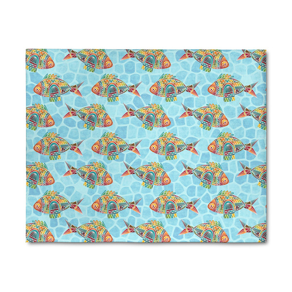 Custom Mosaic Fish 8' x 10' Indoor Area Rug