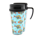 Mosaic Fish Acrylic Travel Mug