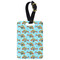 Mosaic Fish Metal Luggage Tag