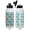 Mosaic Fish Aluminum Water Bottle - White APPROVAL