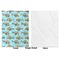Colorful FIsh Baby Blanket (Single Side - Printed Front, White Back)
