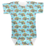 Mosaic Fish Baby Bodysuit 12-18