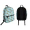 Mosaic Fish Backpack front and back - Apvl