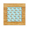 Mosaic Fish Bamboo Trivet with 6" Tile - FRONT