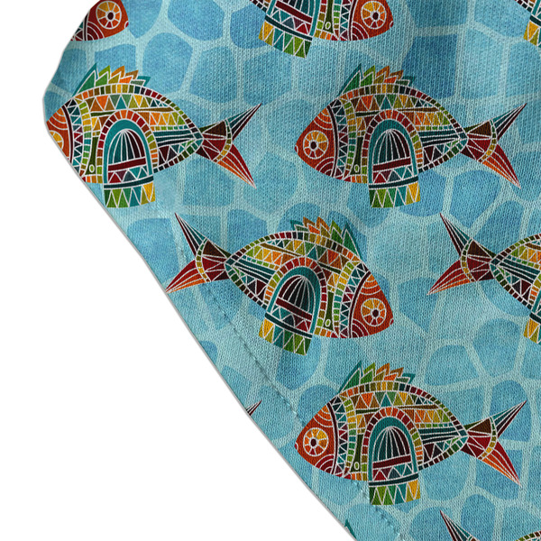 Mosaic Fish Bandana Detail