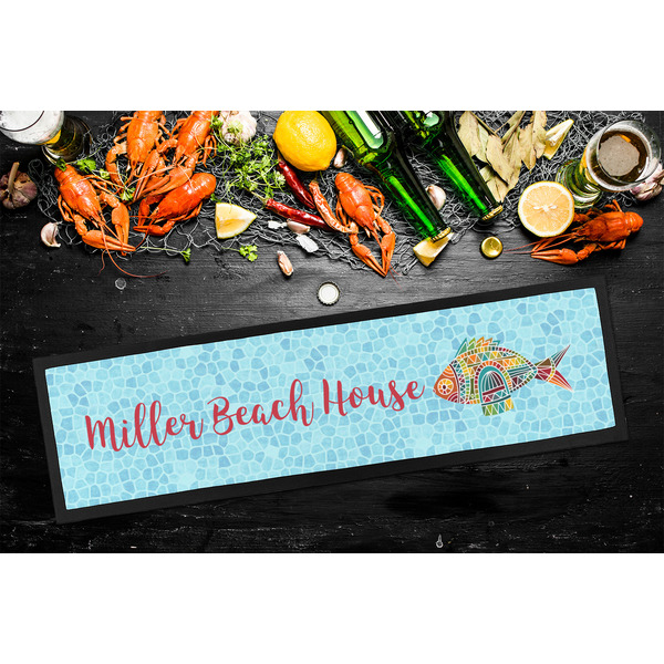 Mosaic Fish Bar Mat - Large - LIFESTYLE