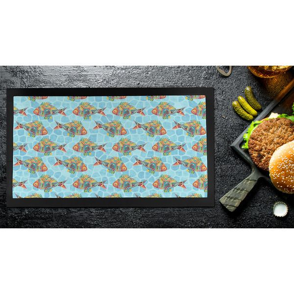 Mosaic Fish Bar Mat - Small - LIFESTYLE