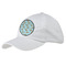 Mosaic Fish Baseball Cap - White