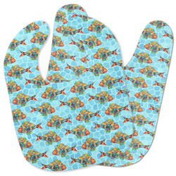 Mosaic Fish Baby Bib