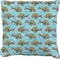 Colorful Fish Burlap Pillow (Personalized)
