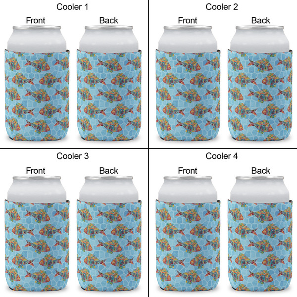 Colorful Fish Can Sleeve (Approval)