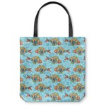 Mosaic Fish Canvas Tote Bag - Large - 18"x18"