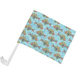 Mosaic Fish Car Flag - Small