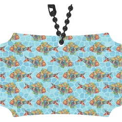 Mosaic Fish Rear View Mirror Ornament