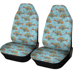 Mosaic Fish Car Seat Covers (Set of Two)
