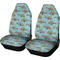 Mosaic Fish Car Seat Covers (Set of Two)