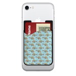 Mosaic Fish 2-in-1 Cell Phone Credit Card Holder & Screen Cleaner