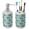 Colorful FIsh Ceramic Bathroom Accessories