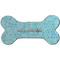Mosaic Fish Ceramic Dog Ornament - Front