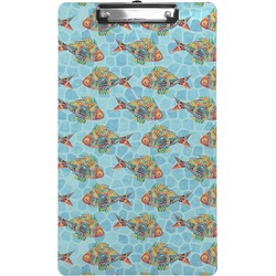Mosaic Fish Clipboard (Legal Size)