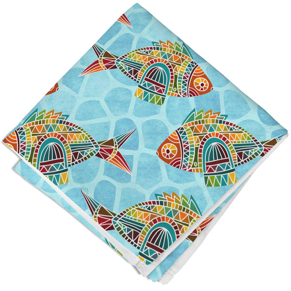 Custom Mosaic Fish Cloth Napkin