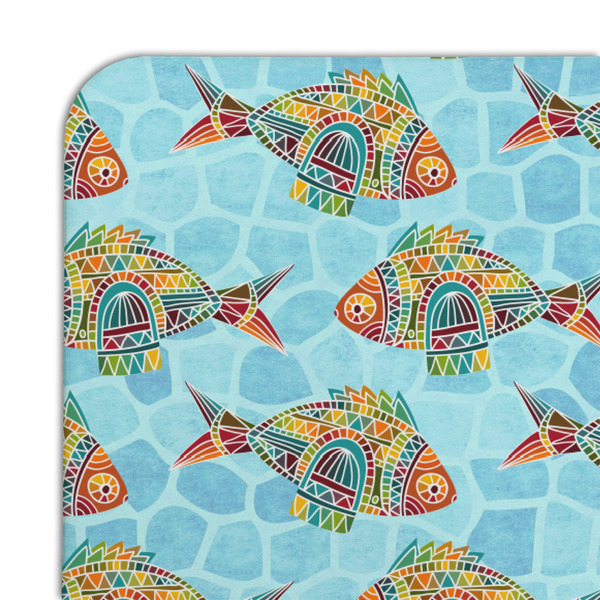 Mosaic Fish Coaster Set - DETAIL