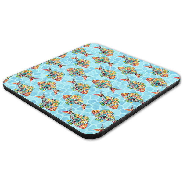 Mosaic Fish Coaster Set - FLAT (one)